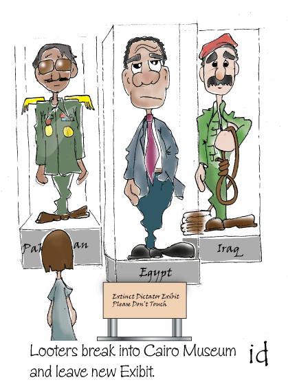 Middle East Dictators  Cartoon