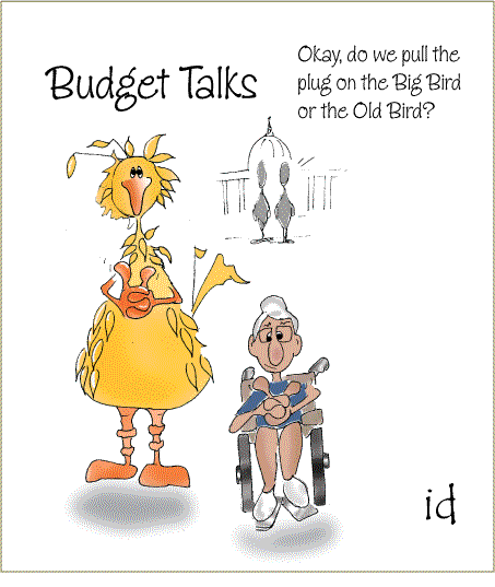 Budget Cuts Cartoon